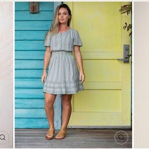 Flag & Anthem Green Dress